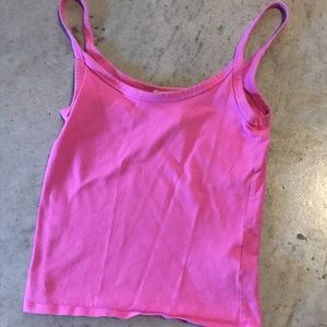 Y2K 90s bubble gum pink xs / small cami tank